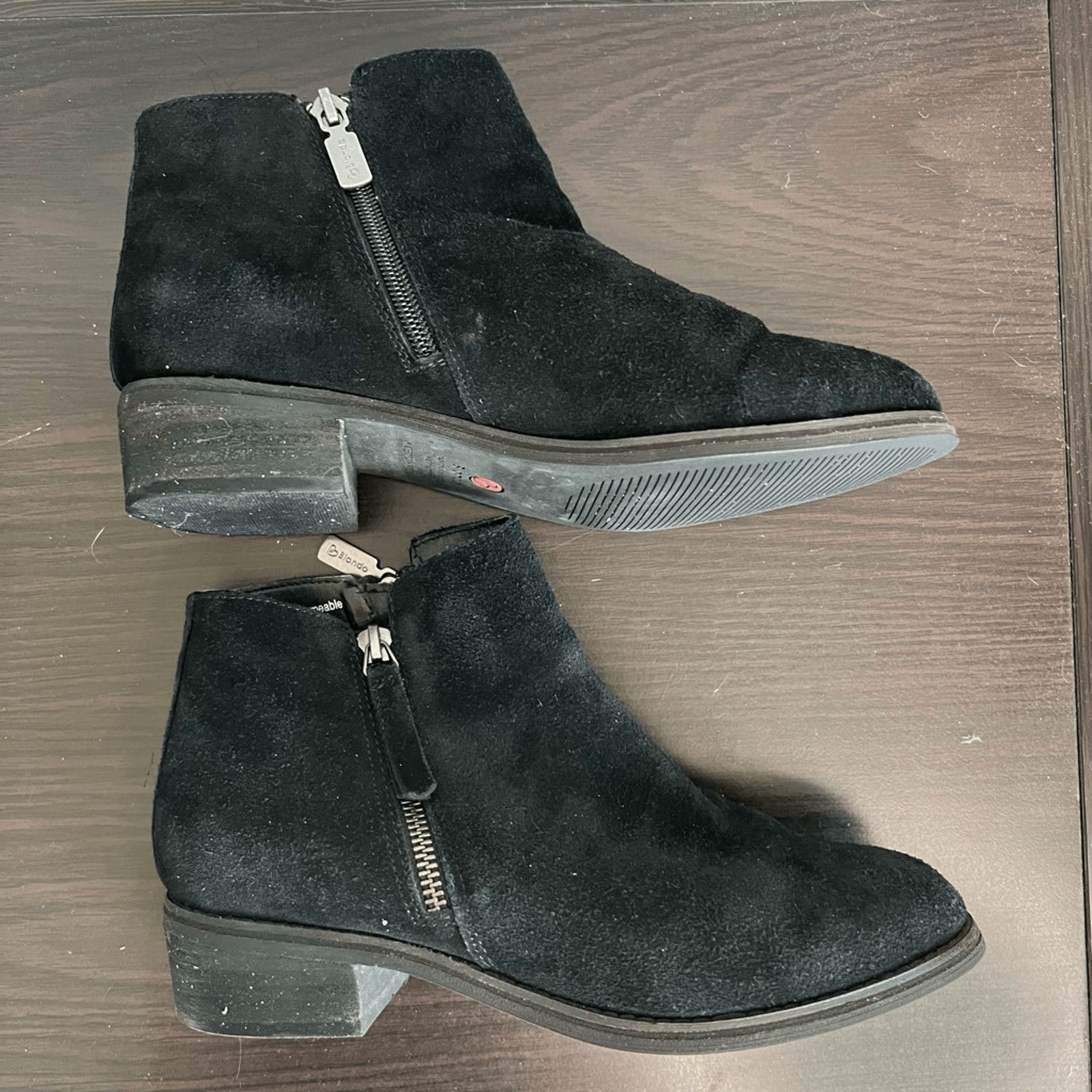 Other Blondo “Liam”waterproof black ankle boots Size 7.5 Size US 7.5 / IT 37.5 - 2 Thumbnail