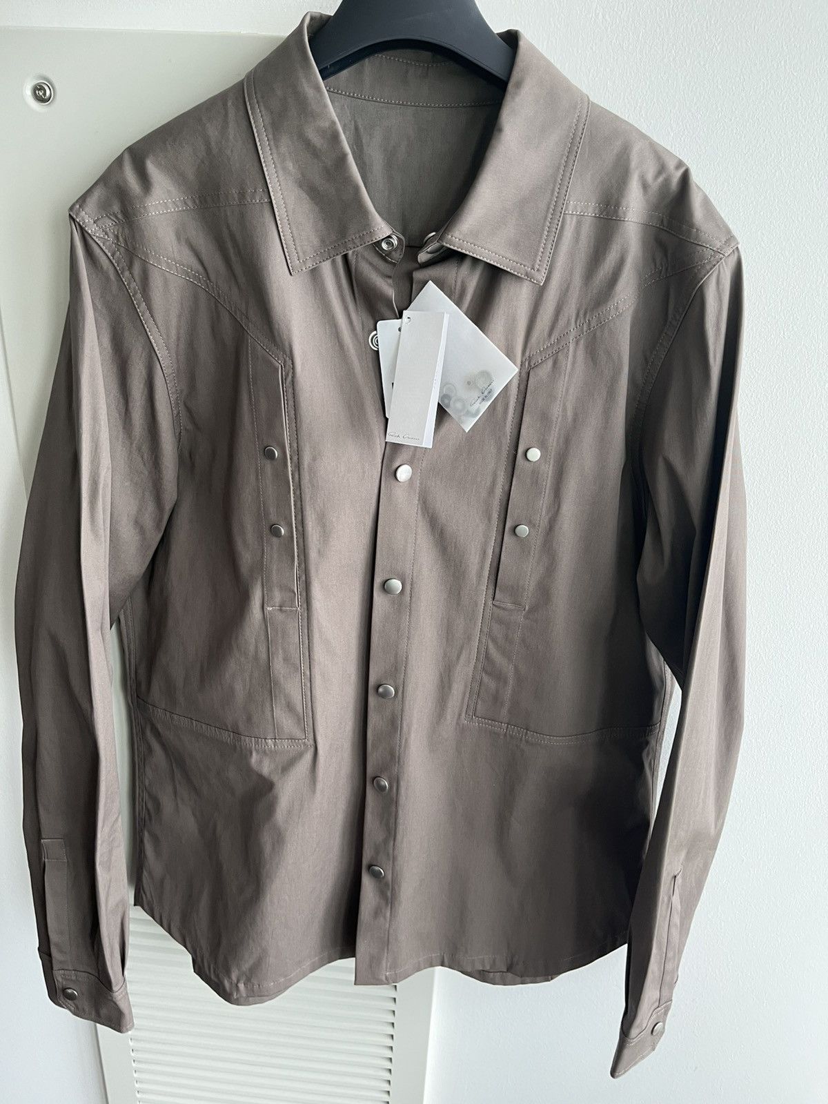 Rick Owens Drkshdw Super Rare Runway Rick Owens Jacket Shirt Size US M / EU 48-50 / 2 - 14 Thumbnail
