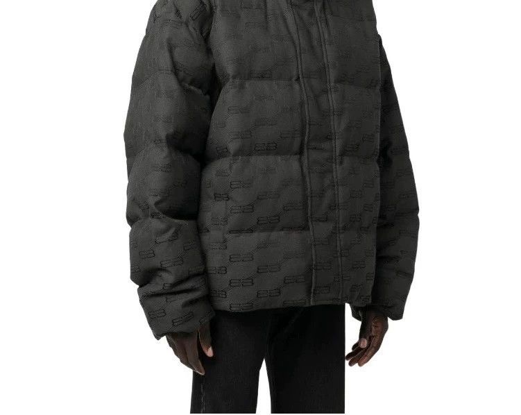 Balenciaga Balenciaga 23SsPuffer BB monogram Limited Cotton Jacket Jac Size XS / US 0-2 / IT 36-38 - 2 Thumbnail