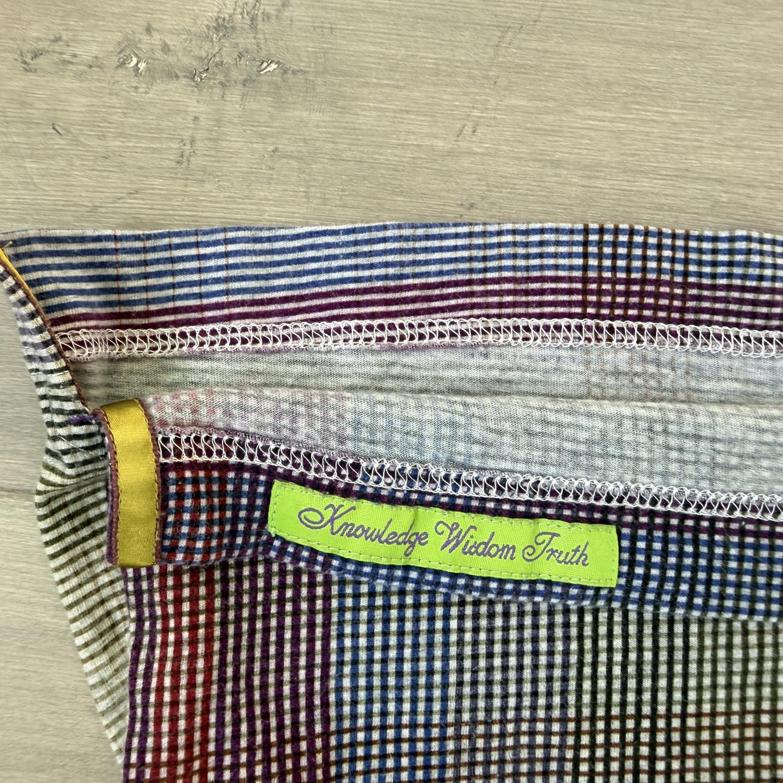 Robert Graham Robert Graham Large Multicolor Plaid Cotton T-Shirt Size L Size US L / EU 52-54 / 3 - 5 Thumbnail