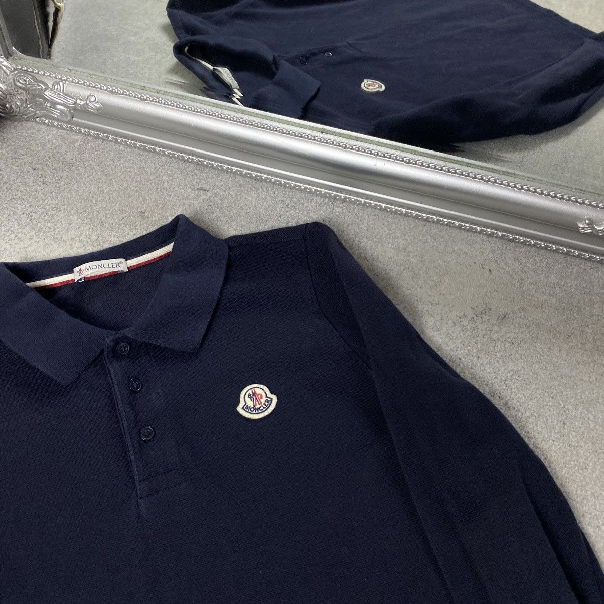 Moncler Moncler Polo Long Sleeve Size US XS / EU 42 / 0 - 6 Thumbnail