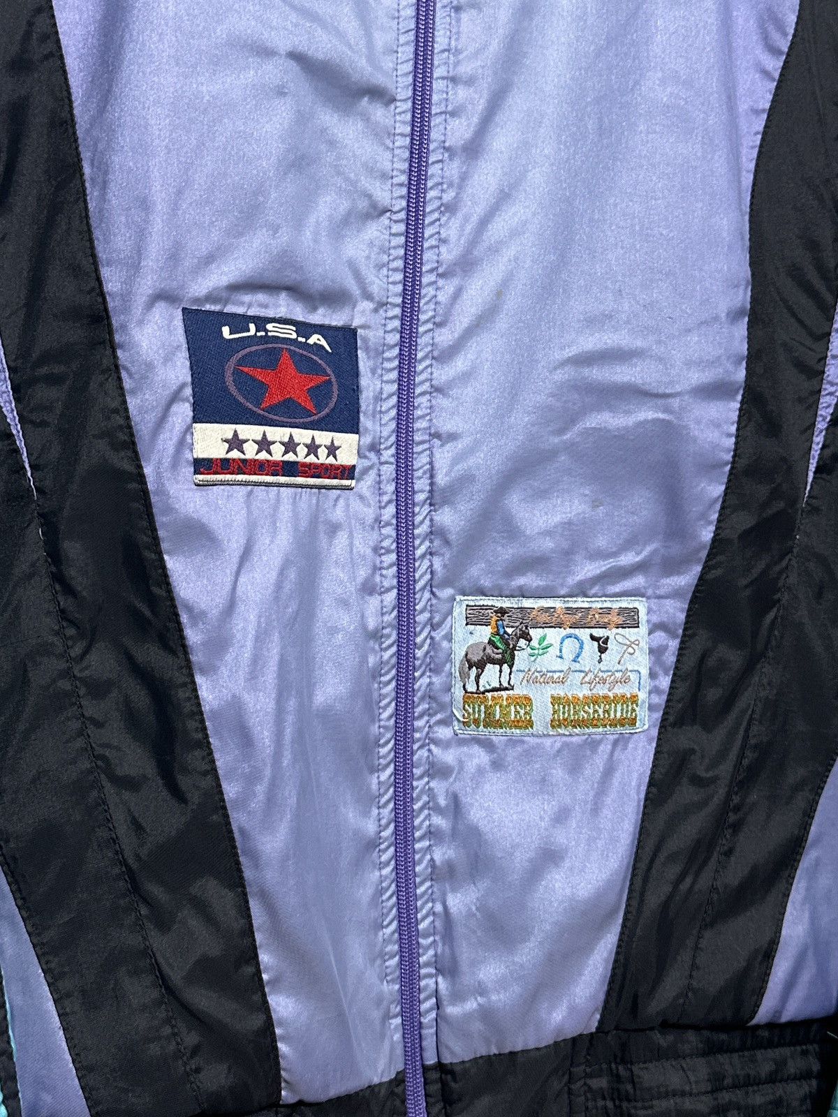 Adidas Vintage Adidas Nylon Zip Track Jacket USA Size US L / EU 52-54 / 3 - 5 Thumbnail