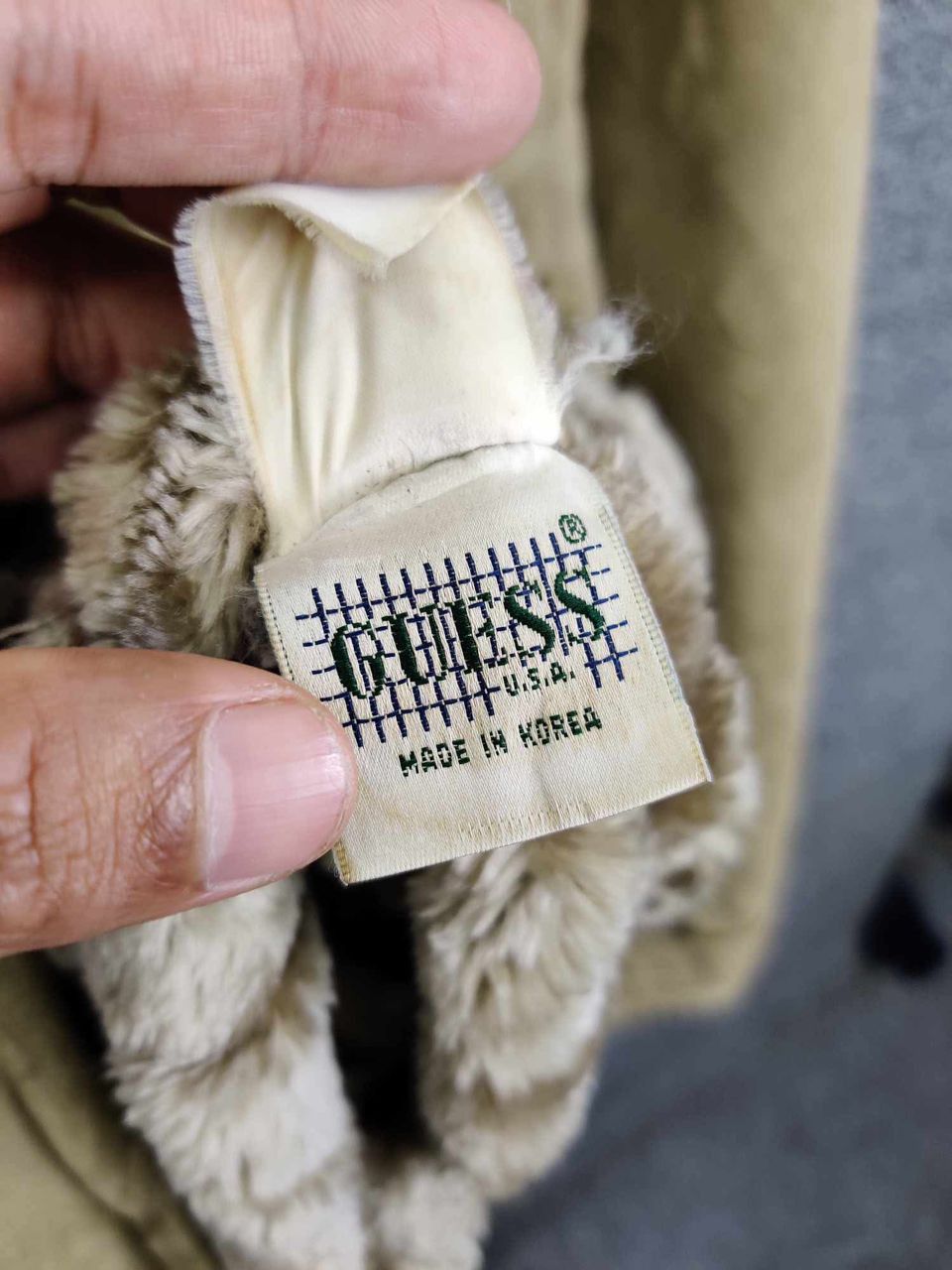 Guess Vintage Guess Sheepskin Shearling Hoodie Jacket Size US L / EU 52-54 / 3 - 16 Thumbnail
