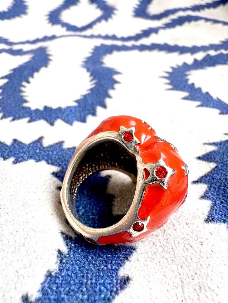 Vivienne Westwood Vivienne Westwood Orange star heart ring Size ONE SIZE - 3 Thumbnail