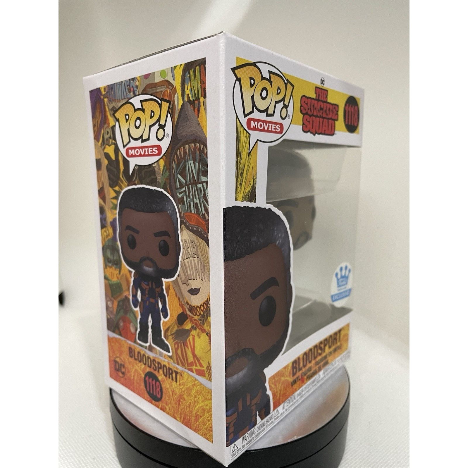 DC Comics Funko Pop! Bloodsport - Funko Exclusive 1118 Suicide Squad Size ONE SIZE - 8 Thumbnail