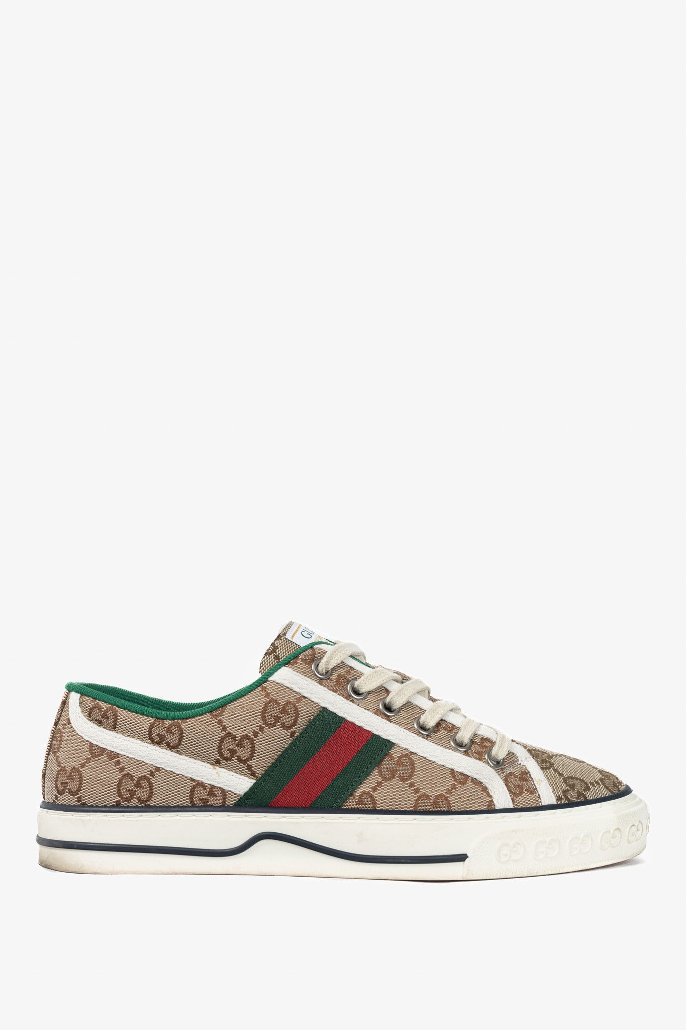 Gucci Gucci Gucci Tennis 1977 Original GG Canvas Sneakers Size US 6.5 / IT 36.5 - 1 Thumbnail