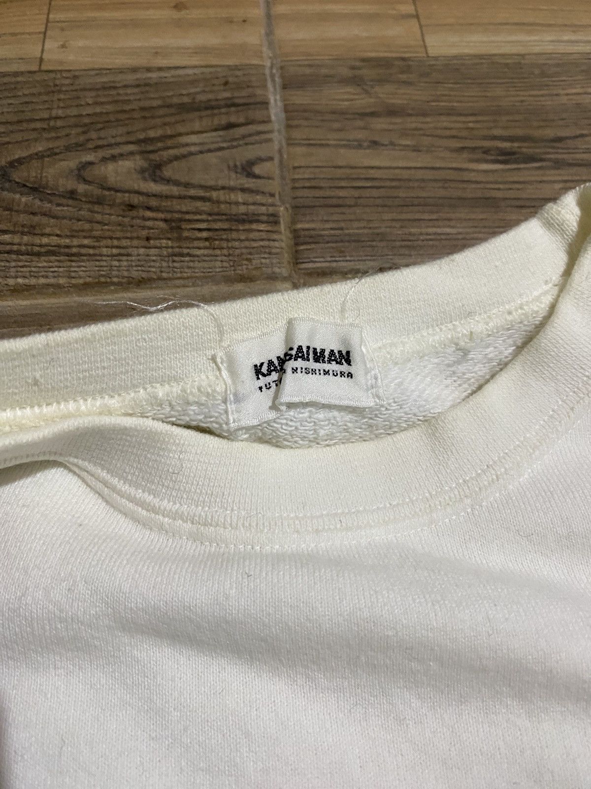 Japanese Brand × Kansai Yamamoto × Vintage VINTAGE KANSAI MAN YAMAMOTO POEM SWEATSHIRT Size US M / EU 48-50 / 2 - 5 Thumbnail