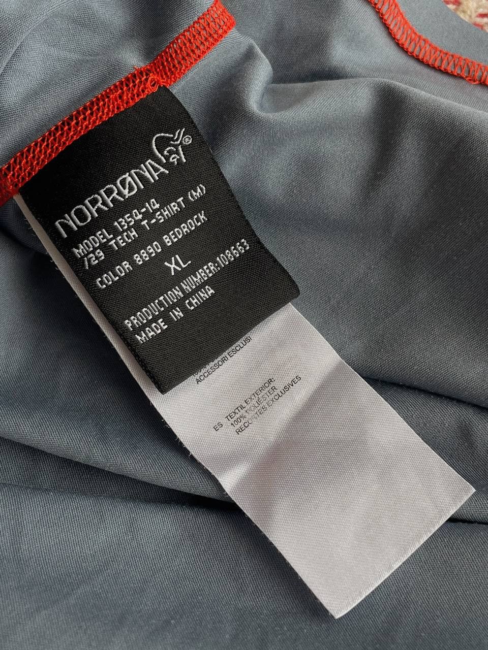 Norrona Norrona Grey Performance T-Shirt Size US XL / EU 56 / 4 - 9 Thumbnail
