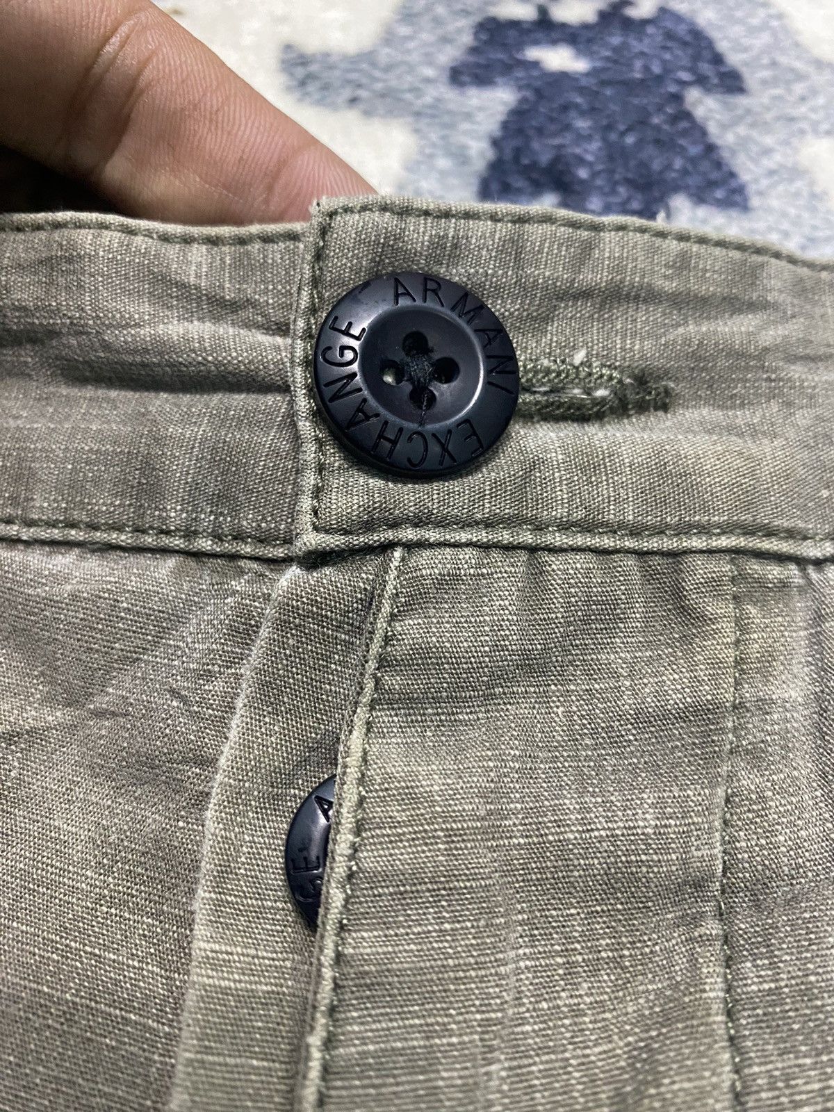 Armani Exchange × Vintage Vintage armani exchange cargo short pant Size US 34 / EU 50 - 4 Thumbnail