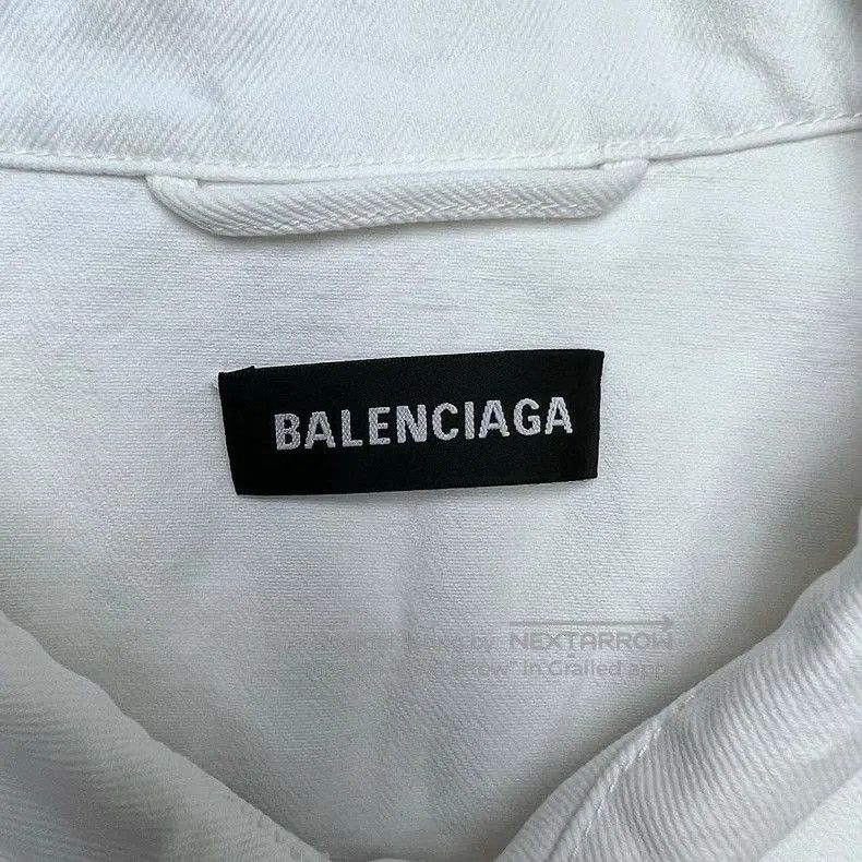 Balenciaga Balenciaga Back Logo Stonewash Denim Jacket. Size US L / EU 52-54 / 3 - 3 Thumbnail