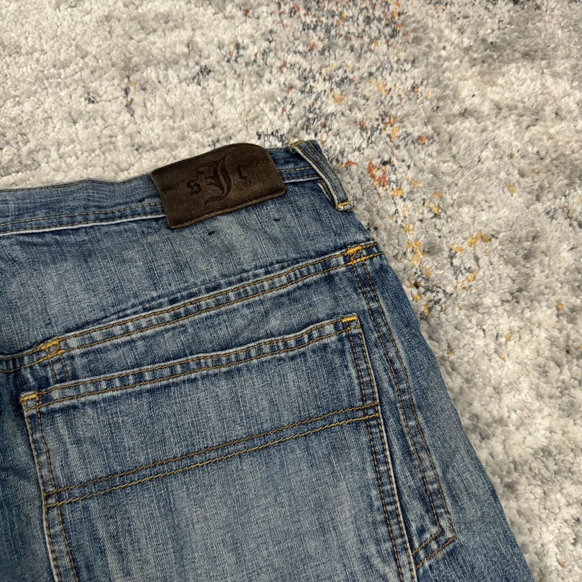 JNCO × Sean John × Vintage Essential Vintage y2k sean John baggy wide leg shorts Size US 34 / EU 50 - 3 Thumbnail