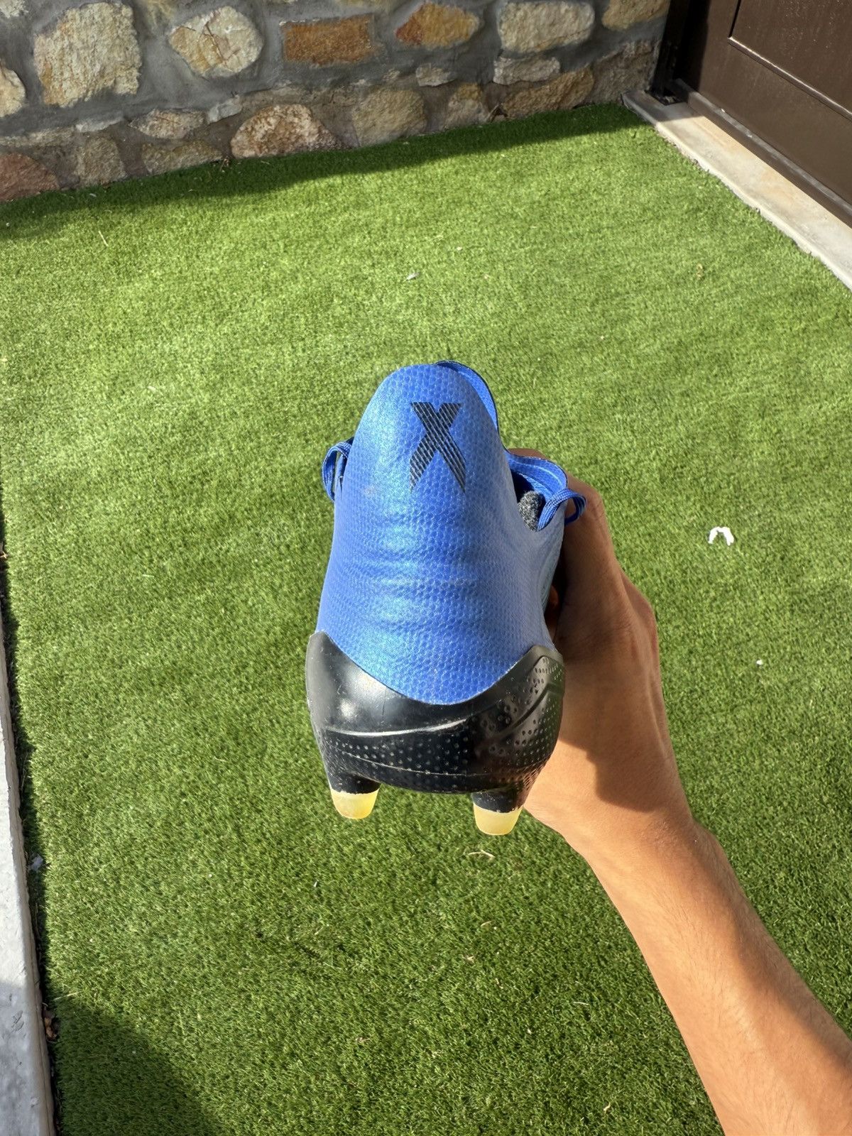 Adidas Blue Adidas X 19.1 soccer cleats Size US 10.5 / EU 43-44 - 6 Thumbnail