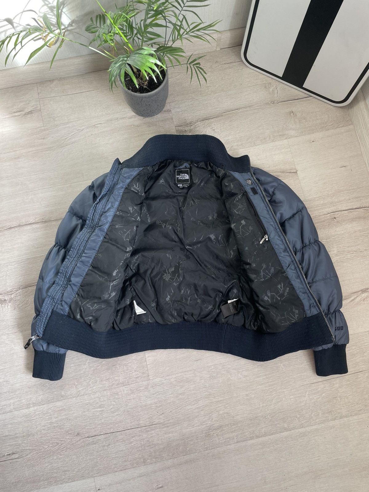 The North Face × Vintage Vintage The North Face 600 Goose Down Jacket Crop Puffer Y2k Size S / US 4 / IT 40 - 4 Thumbnail