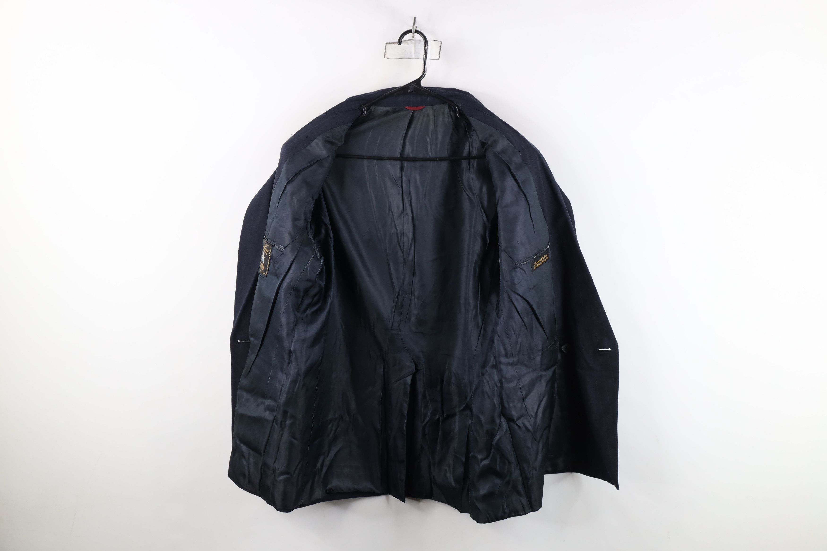 Vintage Vintage 80s 90s Double Breasted Blazer Suit Coat Jacket USA Size US XXL / EU 58 / 5 - 10 Thumbnail