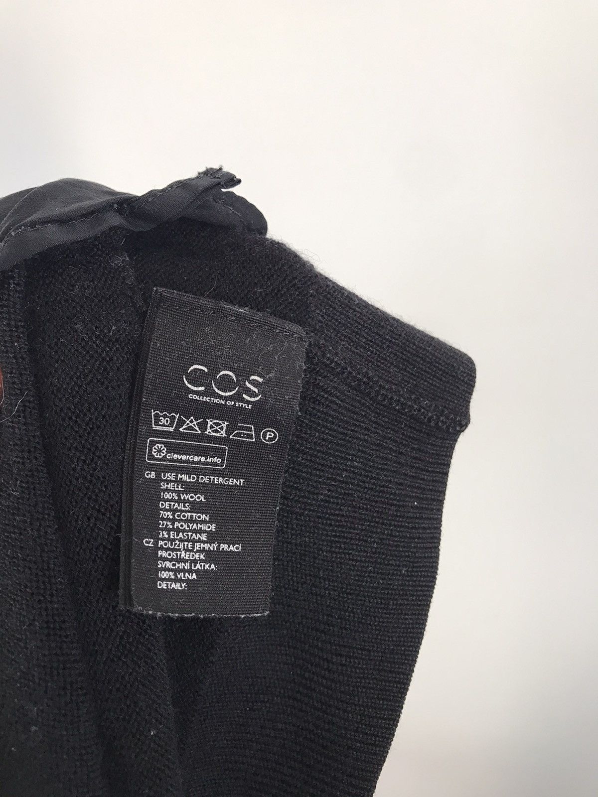 Cos × Vintage Cos Wool + Nylon Zip Bomber Size US S / EU 44-46 / 1 - 5 Thumbnail