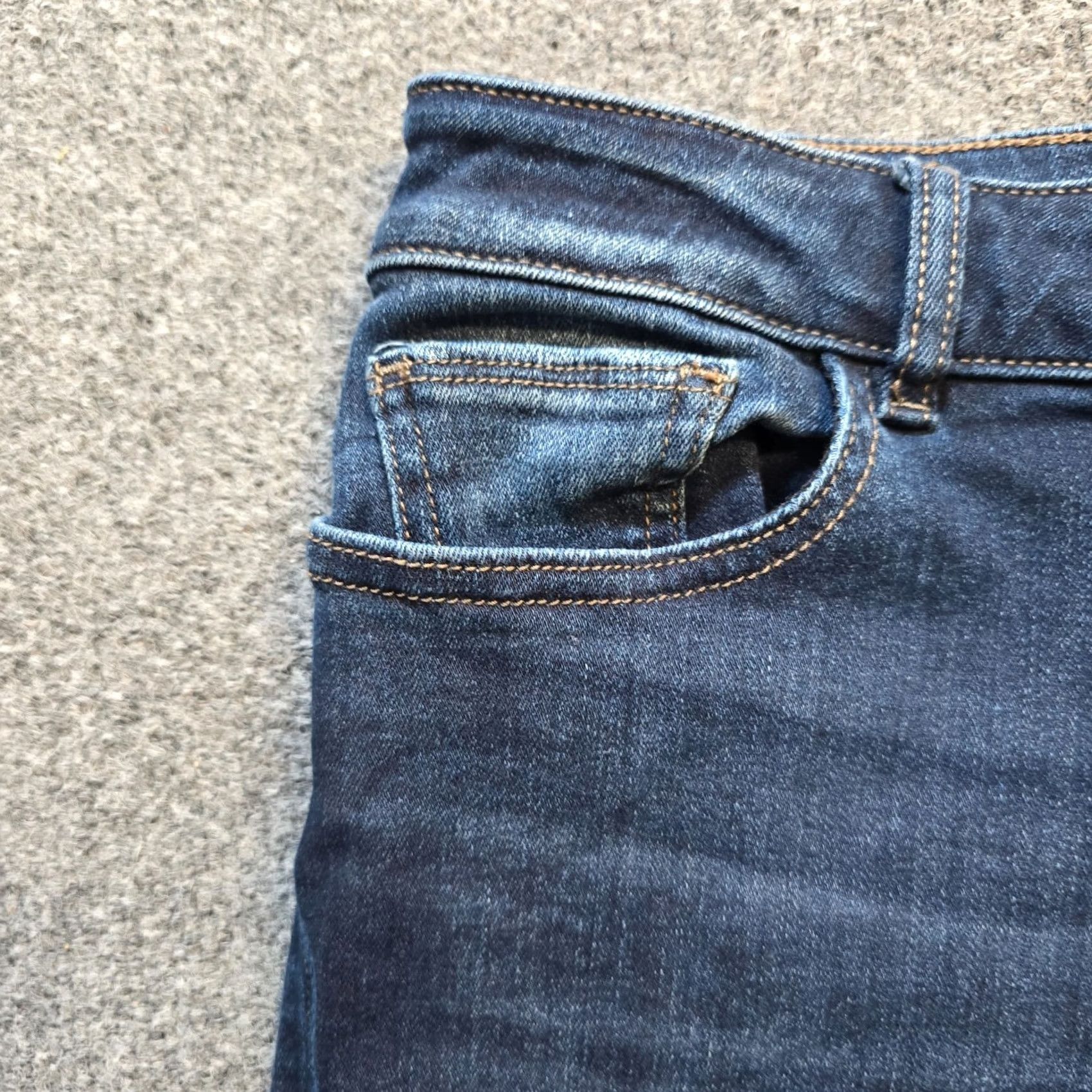 DL1961 DL1961 Jeans Womens 30 Blue Flare Mid Rise Dark Wash Stretch Capsule Casual Jeans Size 30" / US 8 / IT 44 - 3 Thumbnail