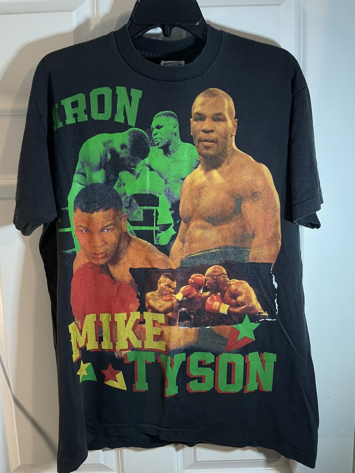 Vintage Vintage Iron Mike Tyson Bootleg Size L Size US L / EU 52-54 / 3 - 1 Thumbnail