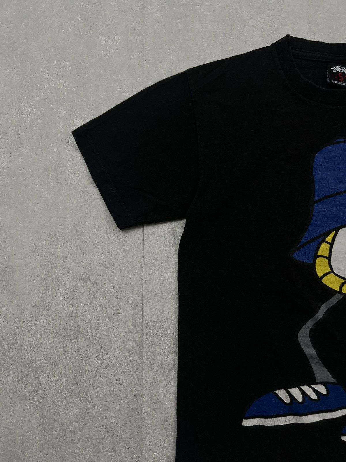 Stussy 00’s STUSSY REAS RARE Y2K CAP GUY TEE VINTAGE Size US S / EU 44-46 / 1 - 3 Thumbnail