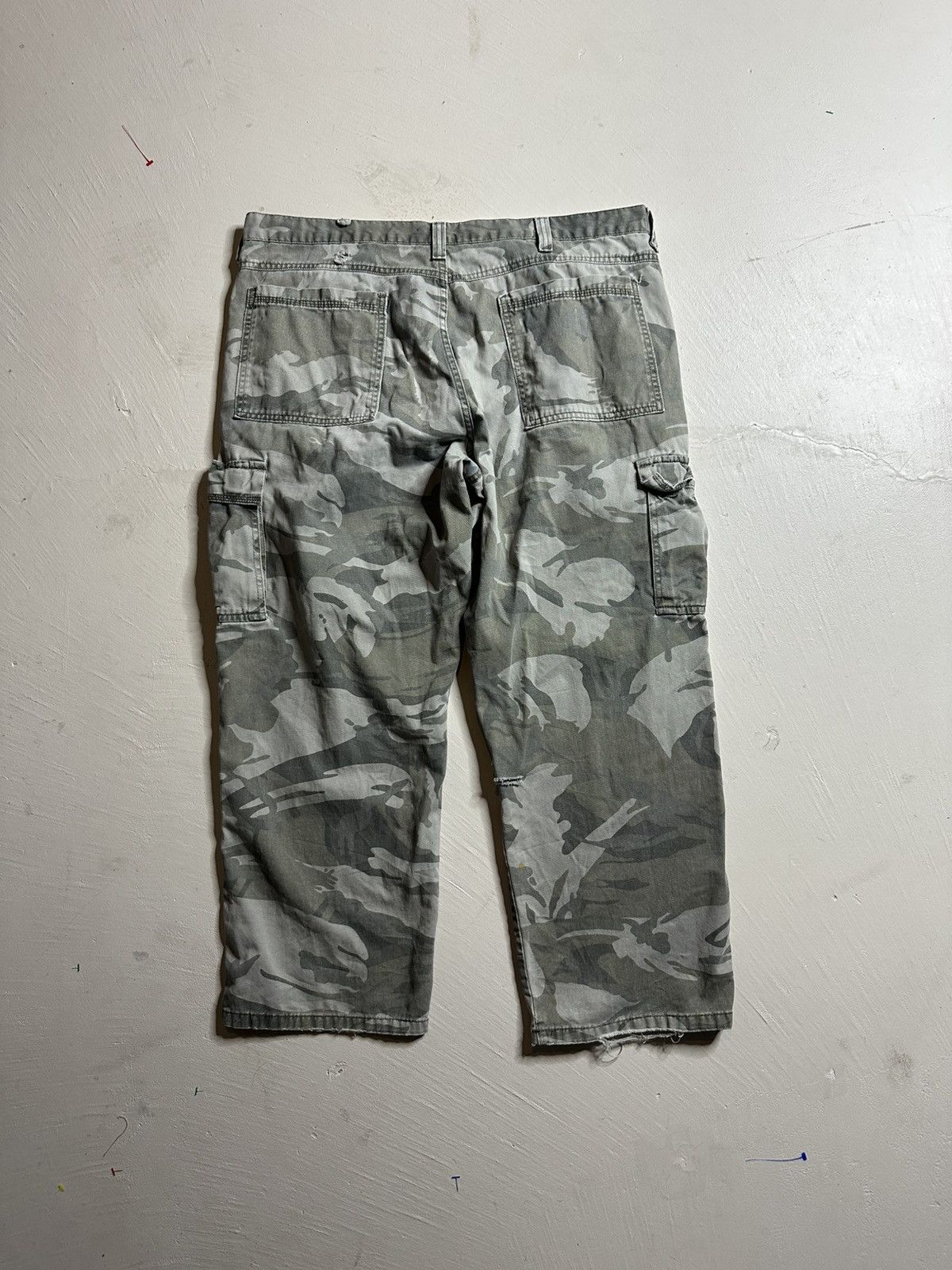 Wrangler Vintage Wrangler Dungaree Baggy Cargo Pants Size US 40 / EU 56 - 8 Thumbnail