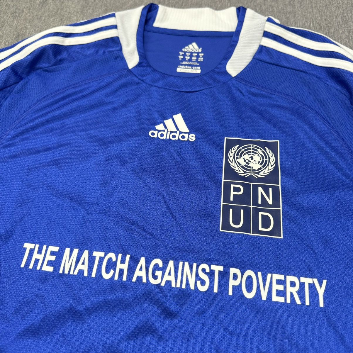 Adidas 2008 Match Against Poverty Charity Match shirt #10 Zidane Size US XL / EU 56 / 4 - 3 Thumbnail