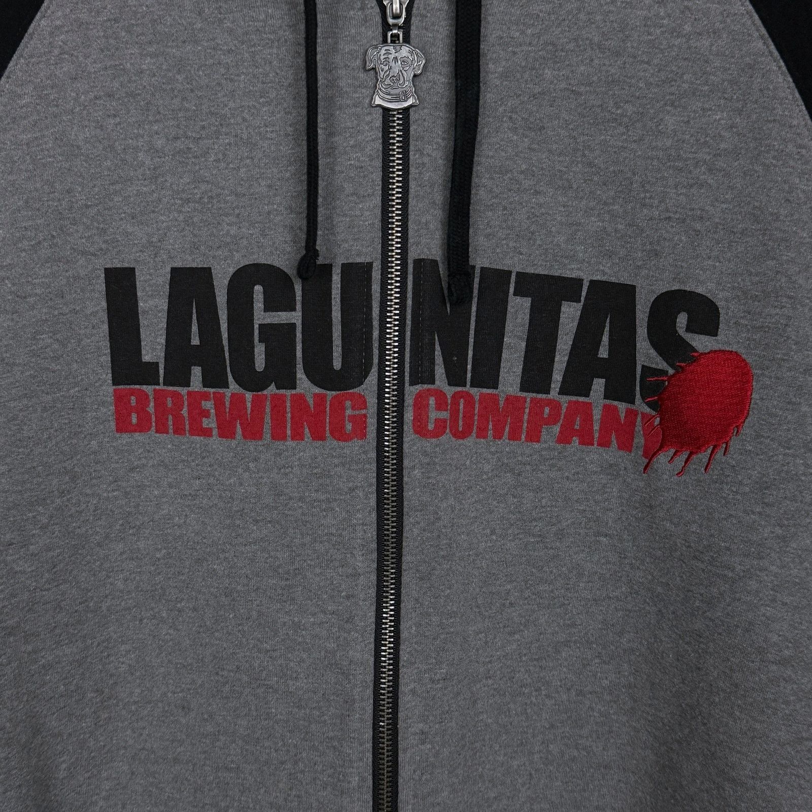 Other Lagunitas Brewing Men's XL Beer IPA Dog Full Zip Hoodie Size US XL / EU 56 / 4 - 3 Thumbnail