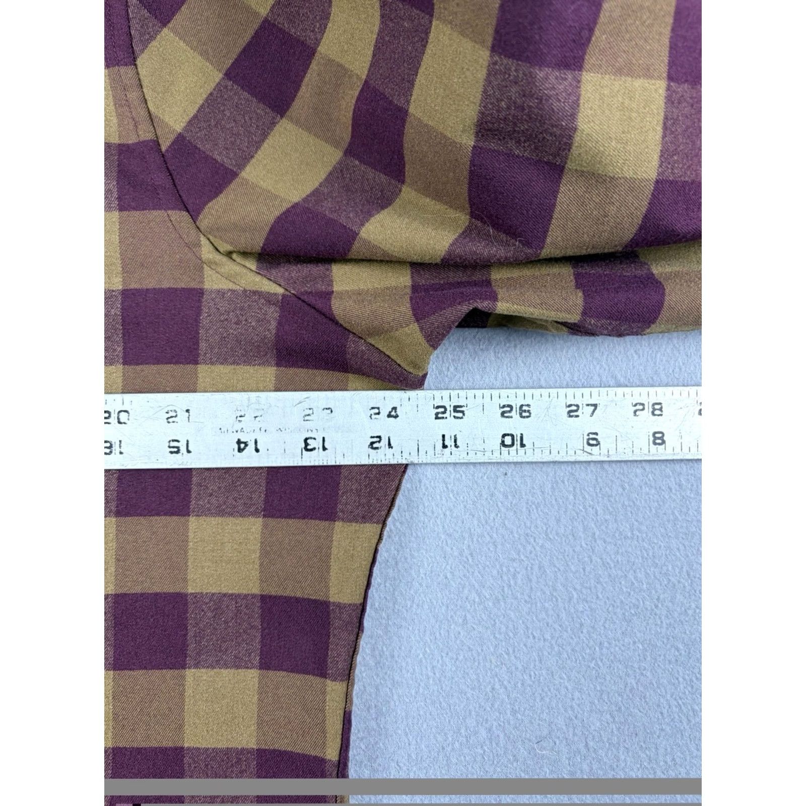 Lululemon Lululemon Shirt Mens XL Green Plaid Button-Up Long Sleeve Shirt # Commission Size US XL / EU 56 / 4 - 7 Thumbnail