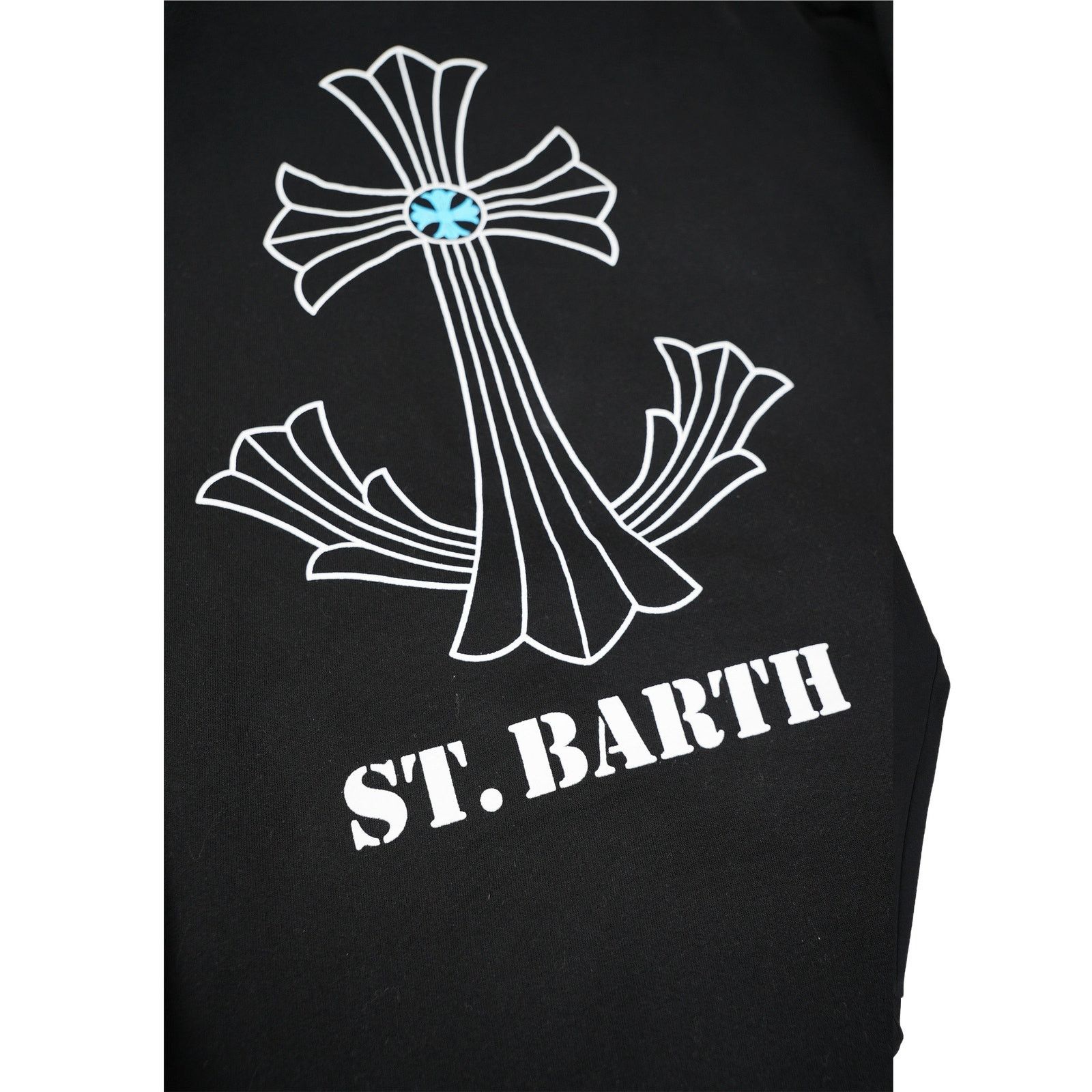 Chrome Hearts St Barth Exclusive Black Anchor Cross Hoodie Size US XXL / EU 58 / 5 - 3 Thumbnail