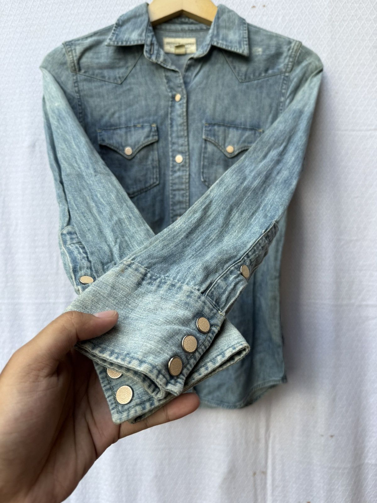 RRL Ralph Lauren Ralp Lauren Supply Denim Button Up Size US S / EU 44-46 / 1 - 3 Thumbnail