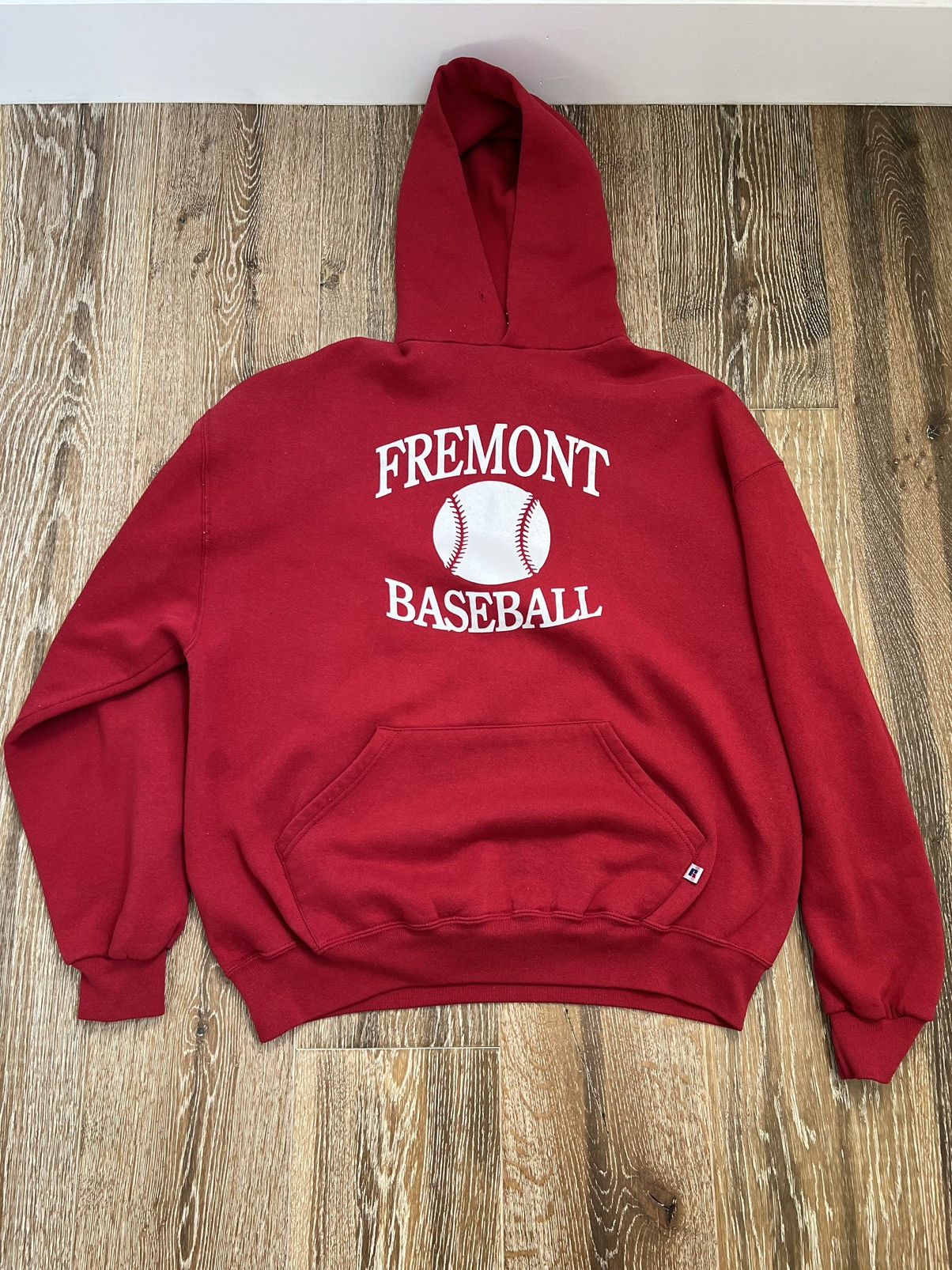 Russell Athletic Vintage russel athletics freemont baseball school hoodie Size US XL / EU 56 / 4 - 1 Thumbnail