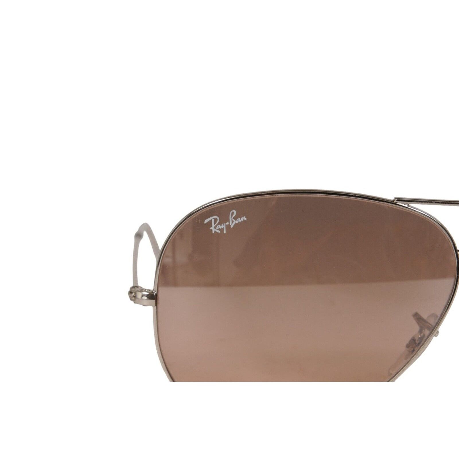 RayBan Aviator Large Metal Sunglasses Silver RB 3025 Size ONE SIZE - 8 Thumbnail