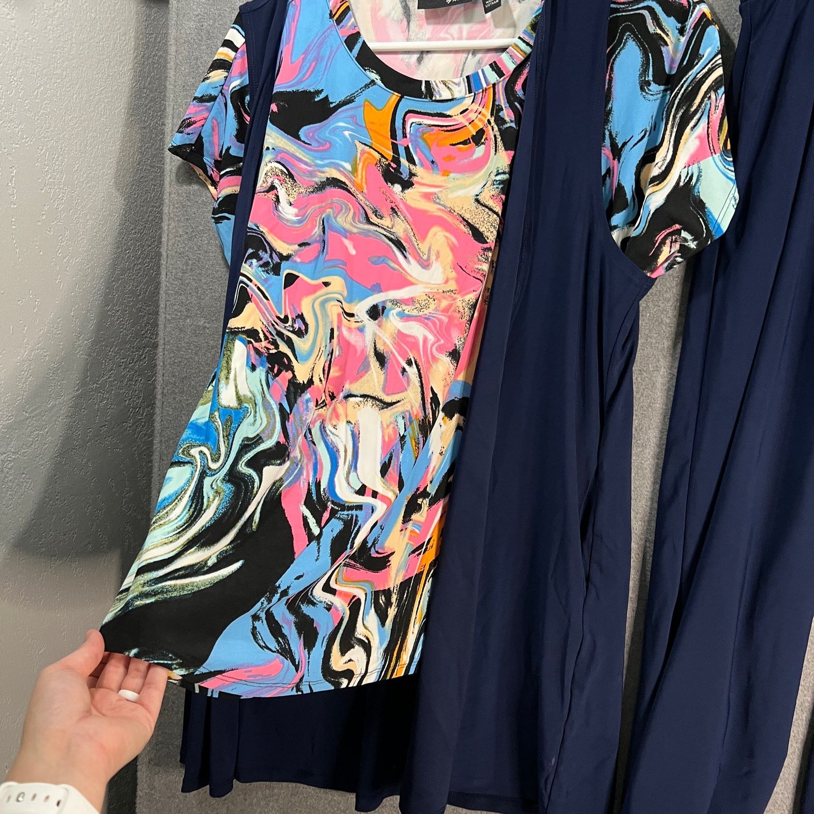 Other Attitudes by Renee Global Illusion 3 Piece Set Navy Ma Size M / US 6-8 / IT 42-44 - 13 Thumbnail