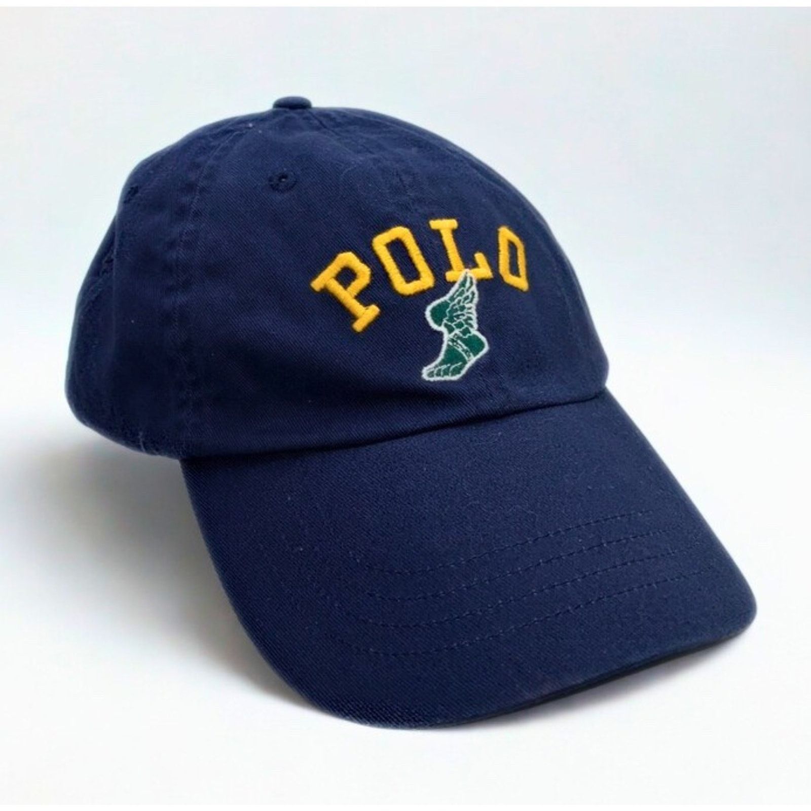 Polo Ralph Lauren Polo Ralph Lauren P-Wing Foot Adjustable Hat Leather Strap Size ONE SIZE - 4 Thumbnail