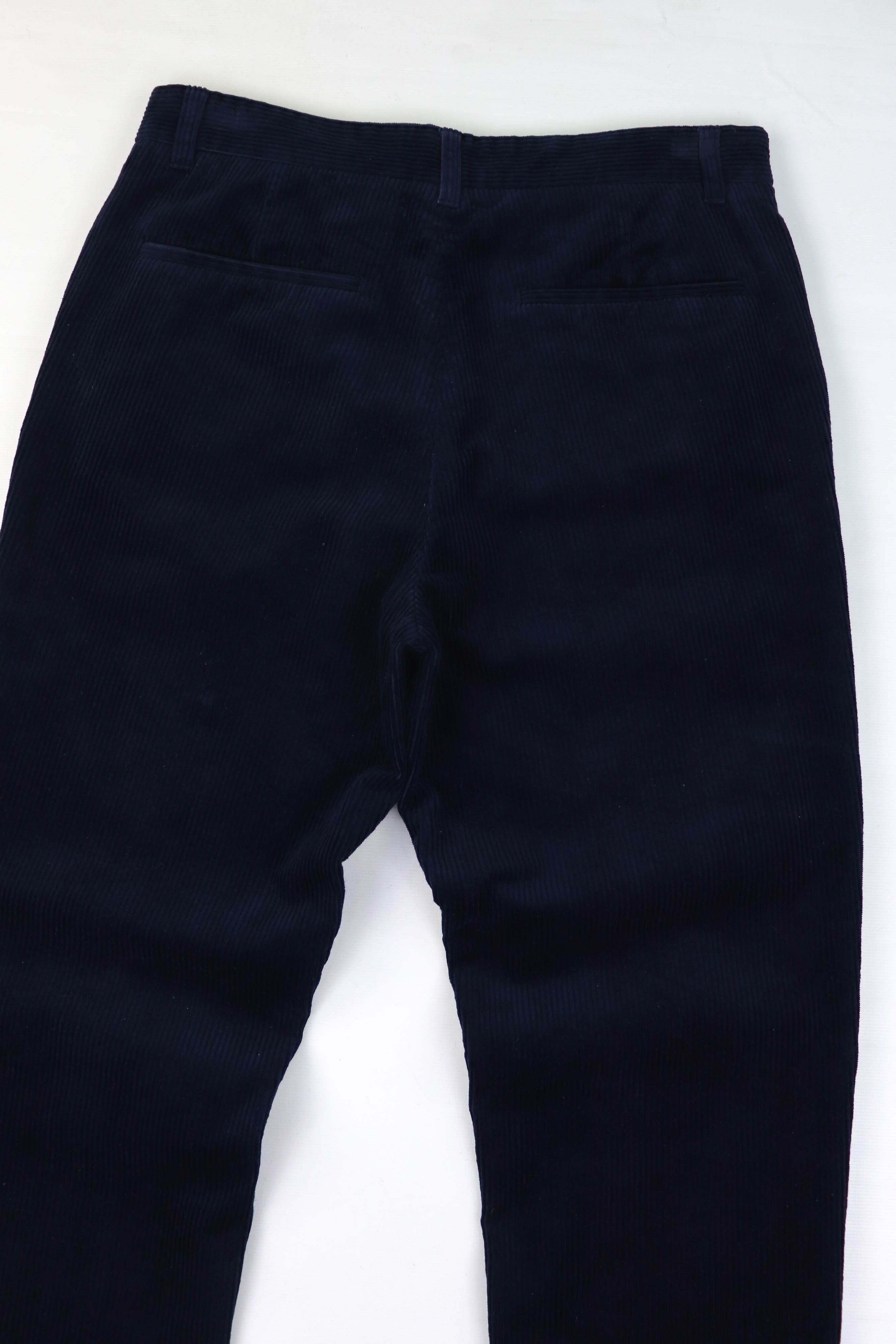A Day's March A Day's March Blue Corduroy Relaxed Fit Tapered Leg Pants Size US 32 / EU 48 - 5 Thumbnail