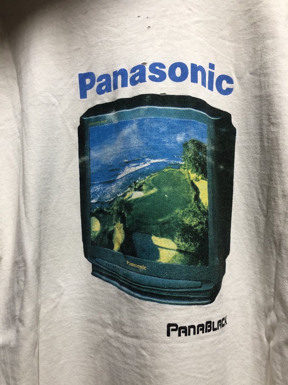 Vintage Rare Panasonic 90s Panablack Promotion 📺 Size US XXL / EU 58 / 5 - 7 Thumbnail