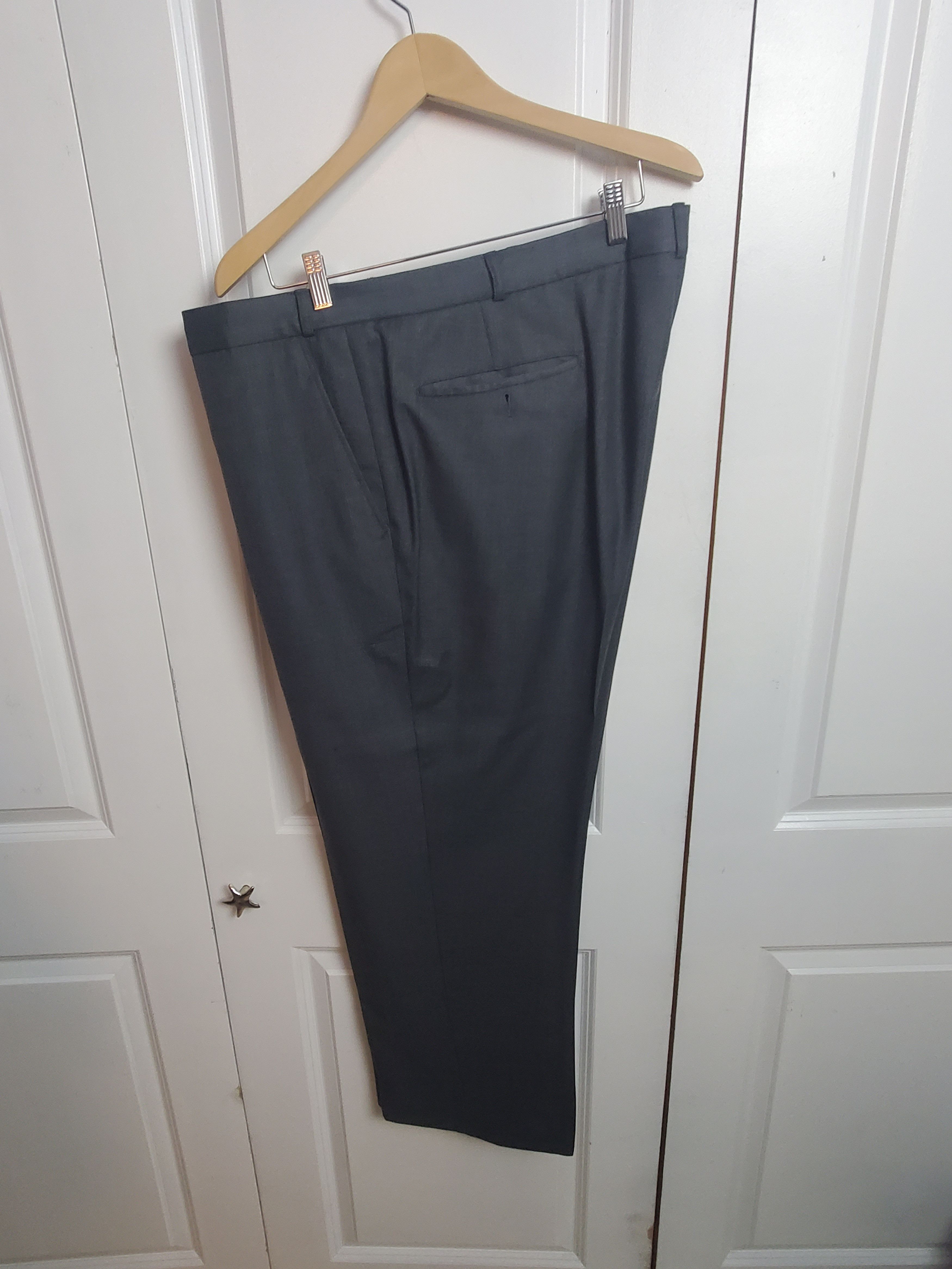 Other Dormeuil Amadeus 50R - 52R Grey Super 100s Wool Mens Suit Size 50R - 3 Thumbnail
