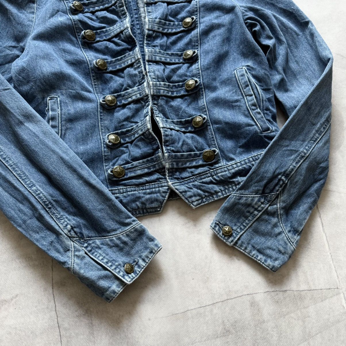 Undercover 00s Napoleon Military Jacket Japan PPFM If Six Was Nine Vibe Size S / US 4 / IT 40 - 4 Thumbnail