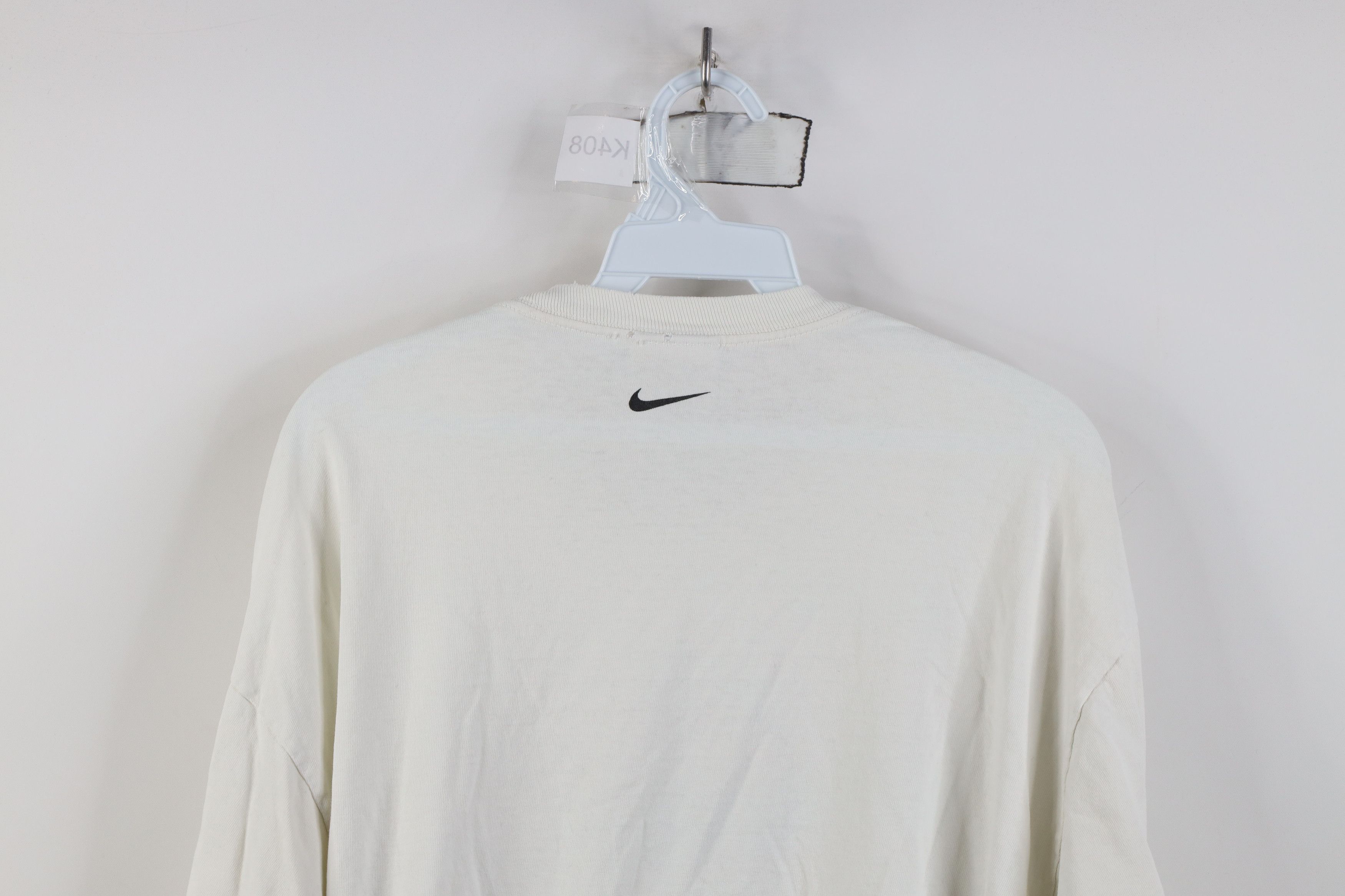 Nike Vintage Nike University Basketball Long Sleeve T-Shirt White Size US XL / EU 56 / 4 - 13 Thumbnail