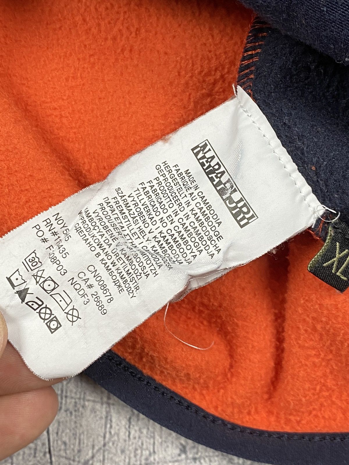 Napapijri Vintage Napapijri Expedition Support Fleece Jacket Size US XL / EU 56 / 4 - 11 Thumbnail