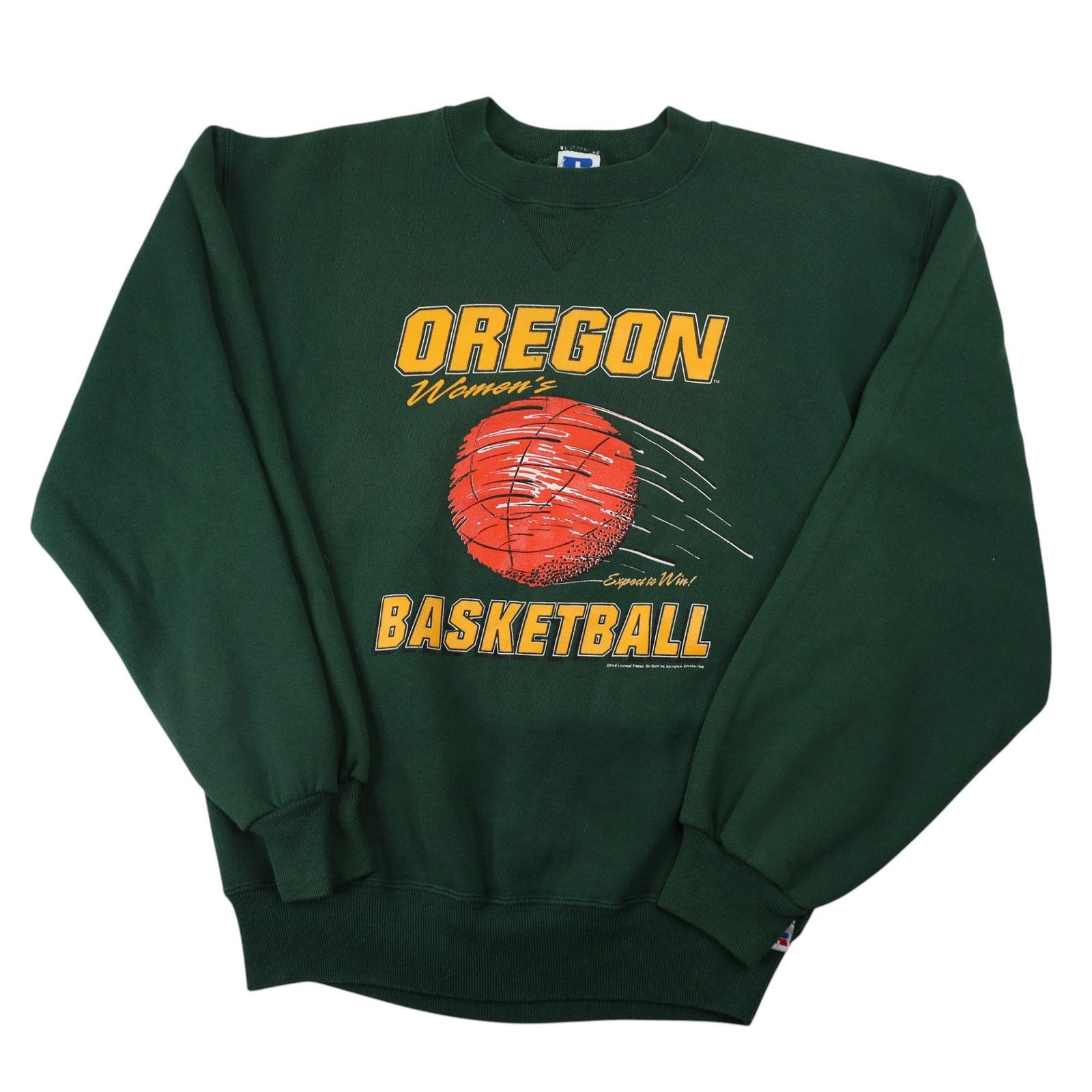 NCAA × Russell Athletic × Vintage Russell University Oregon Ducks Womens Basketball Sweatshirt Size M / US 6-8 / IT 42-44 - 1 Thumbnail