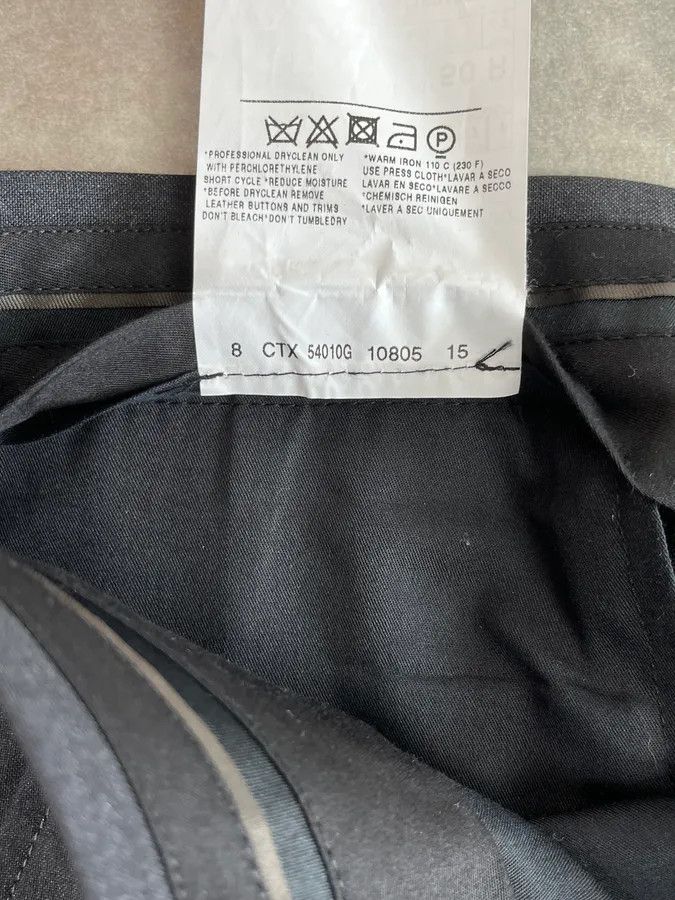 Gucci 2000s Gucci Dark Grey Regular Tailored Pants Size US 34 / EU 50 - 13 Thumbnail
