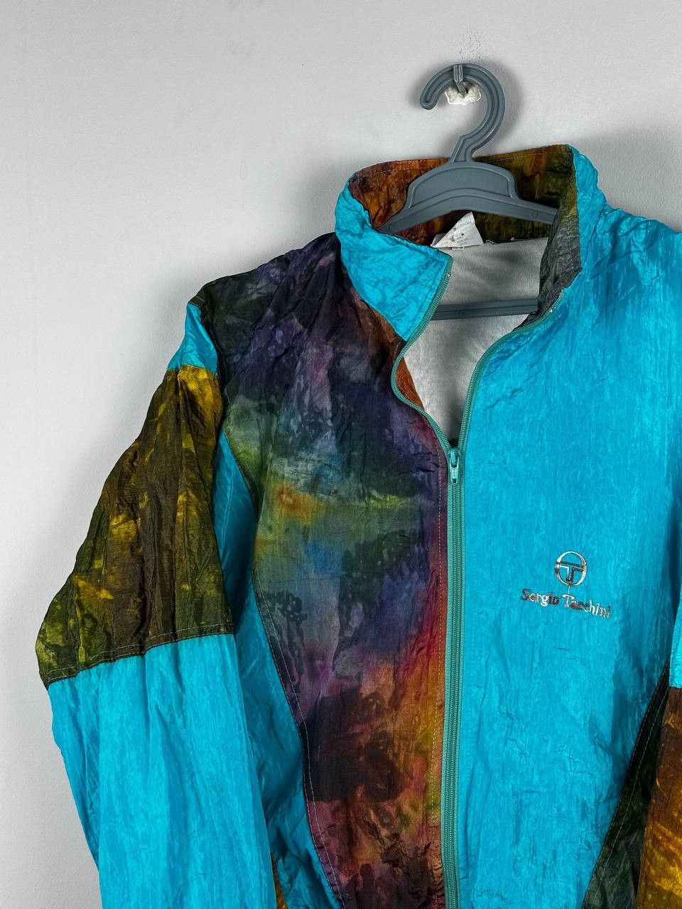 Sergio Tacchini 90s Sergio Tacchini Sports Nylon Jacket Retro Size US M / EU 48-50 / 2 - 3 Thumbnail