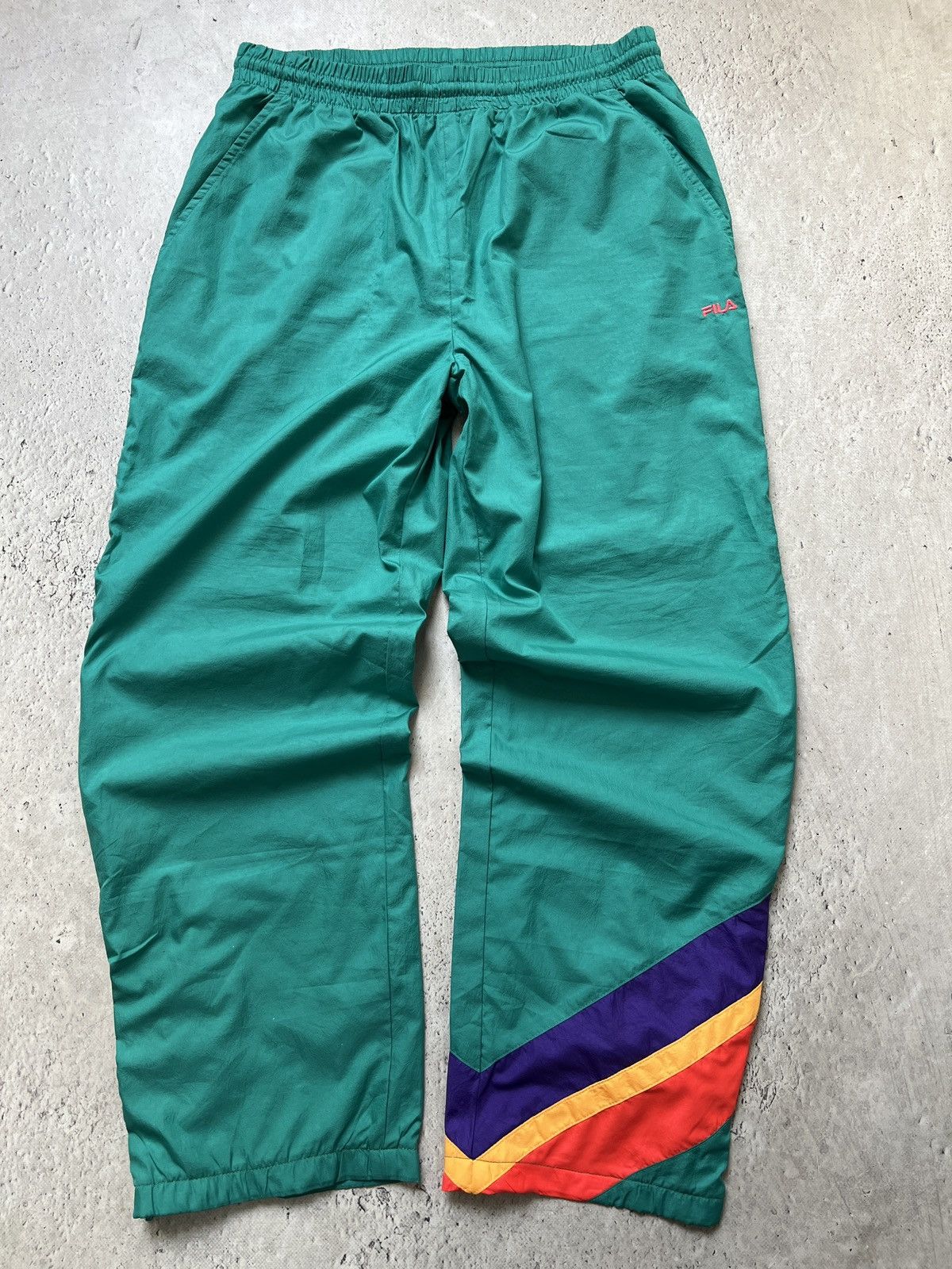 Fila Fila multicolour truck sportswear suit nylon y2k Size US 34 / EU 50 - 7 Thumbnail