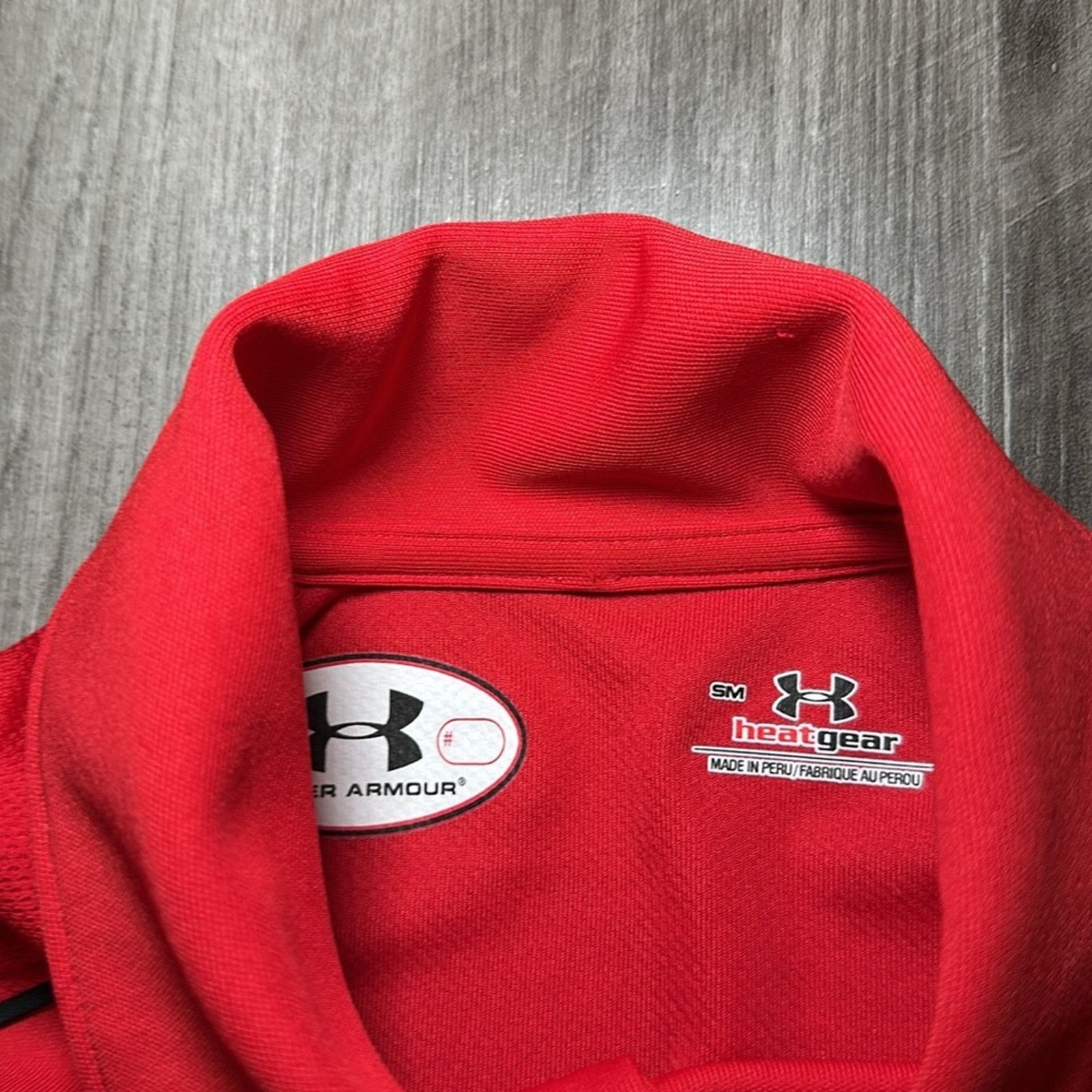 Under Armour Texas Tech Red Raiders Under Armour Long Sleeve Polo - Small Size US S / EU 44-46 / 1 - 7 Thumbnail
