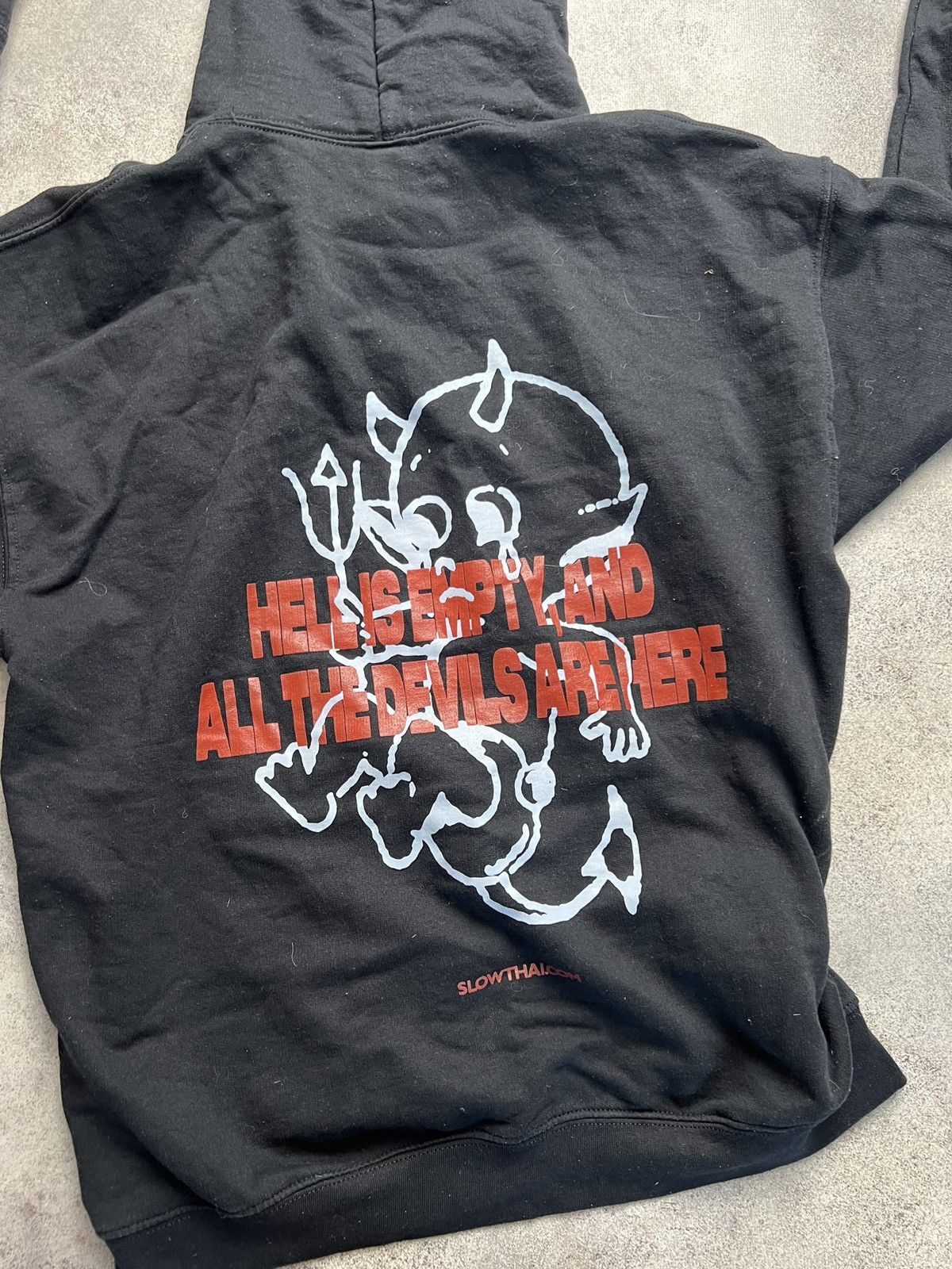 Rap Tees slowthai hell is here tour hoodie Size US M / EU 48-50 / 2 - 5 Thumbnail