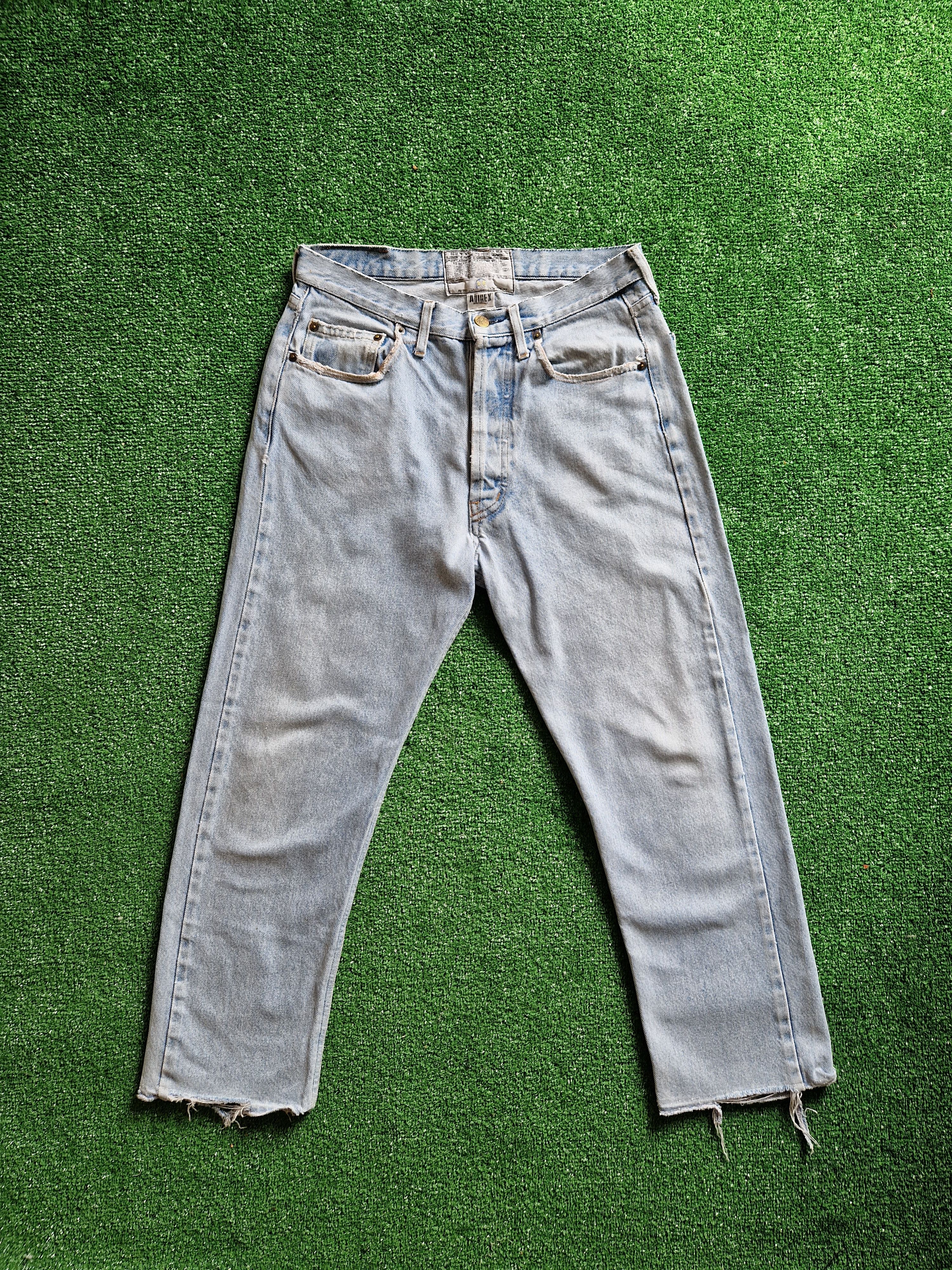 Stone Washed Avirex Vintage Jeans