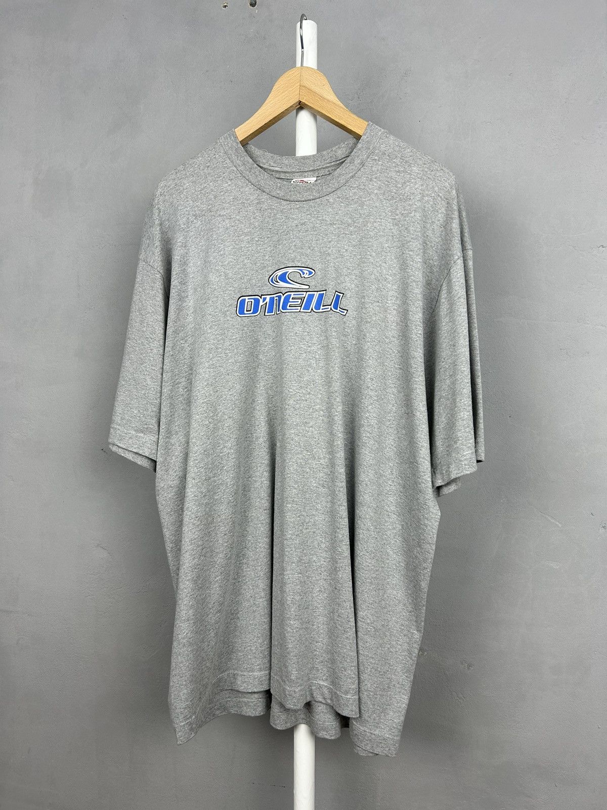 O'Neill O’Neill Surf Logo T Shirt Grey Double Logo Front Back Cotton Size US XXL / EU 58 / 5 - 2 Thumbnail