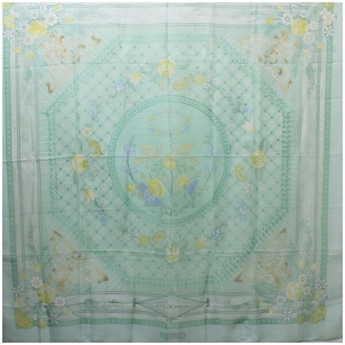HERMES 25S SCARF 140 IN CASHMERE SILK 727320 main image 0