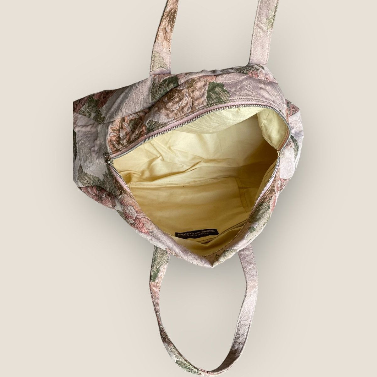 Comme des Garcons Katsuyuki Yoshida for Comme Des Garcons Floral Jacquard Bag Size ONE SIZE - 10 Thumbnail