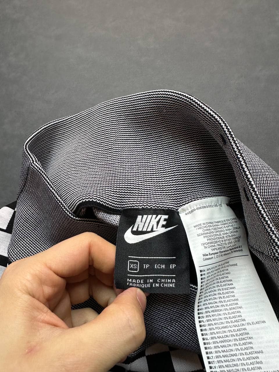 Nike Nike Rare Womens Tights Check XS Size 30" / US 8 / IT 44 - 5 Thumbnail