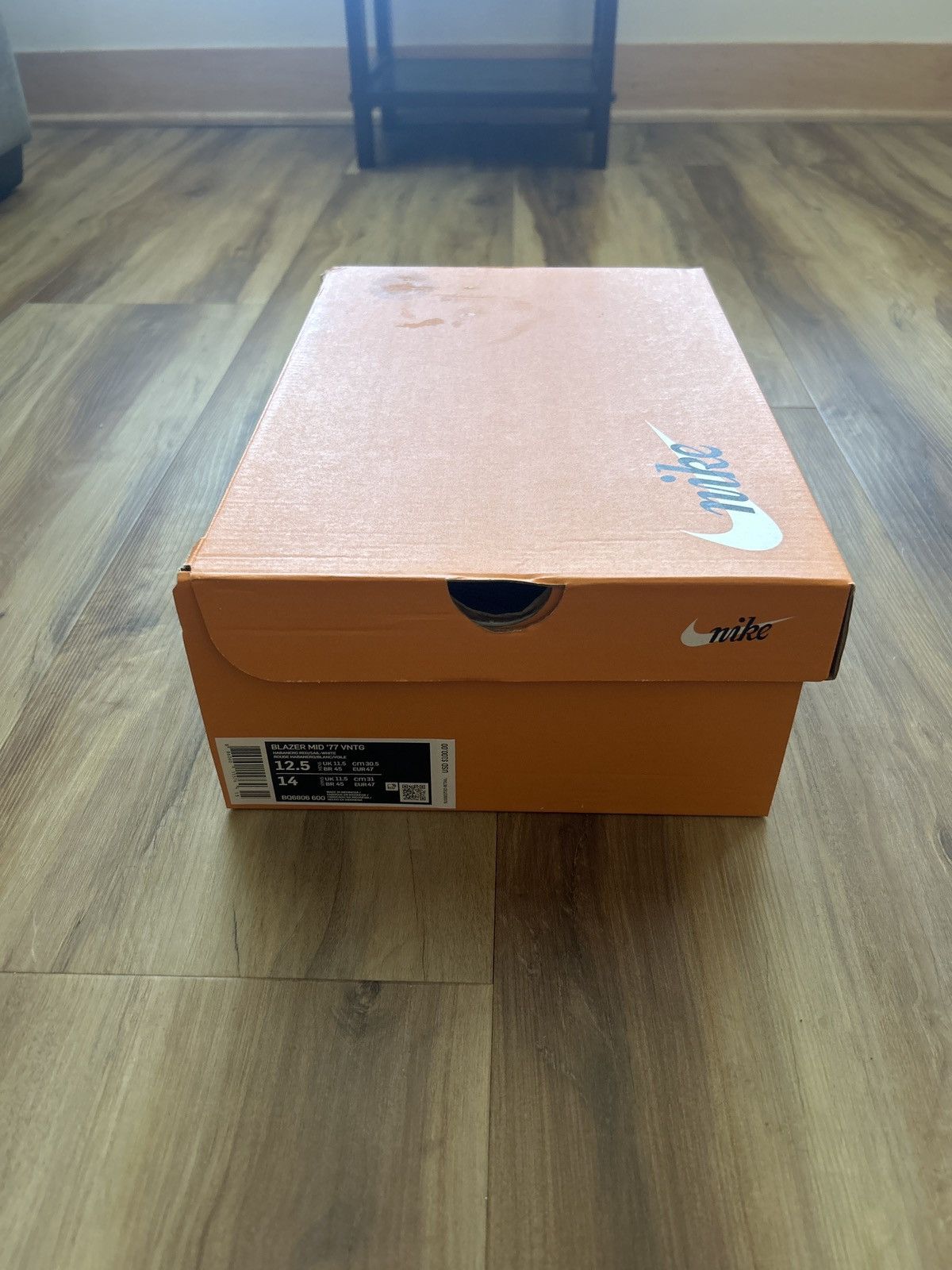 Nike Nike Blazer Mid 77 Habanero Red | Size 12.5 Men’s Size US 12.5 / EU 45-46 - 7 Thumbnail